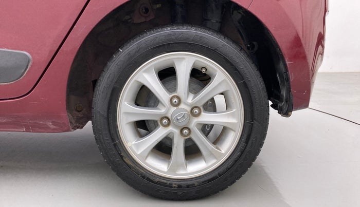 2015 Hyundai Grand i10 ASTA 1.2 KAPPA VTVT, Petrol, Manual, 61,032 km, Left Rear Wheel