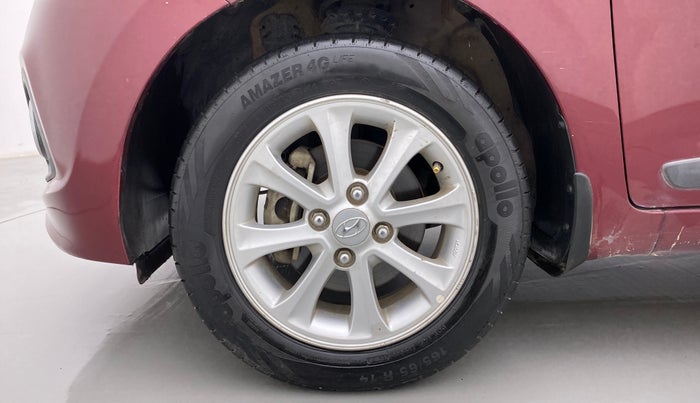 2015 Hyundai Grand i10 ASTA 1.2 KAPPA VTVT, Petrol, Manual, 61,032 km, Left Front Wheel