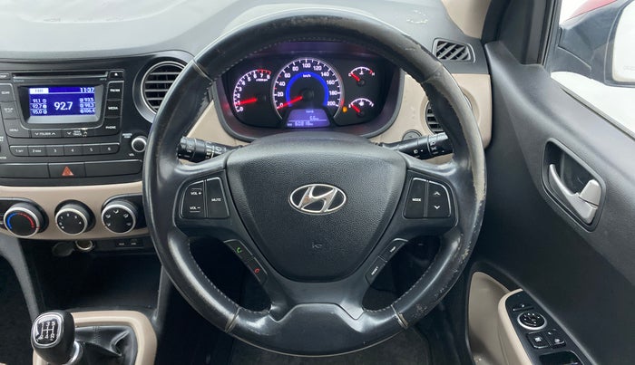 2015 Hyundai Grand i10 ASTA 1.2 KAPPA VTVT, Petrol, Manual, 61,032 km, Steering Wheel Close Up