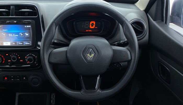 2015 Renault Kwid RXT, Petrol, Manual, 63,756 km, Steering Wheel Close Up
