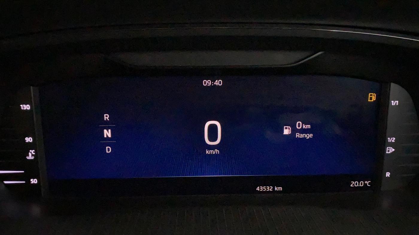 2022 Skoda Octavia STYLE 2.0, Petrol, Automatic, 43,686 km, Odometer Image