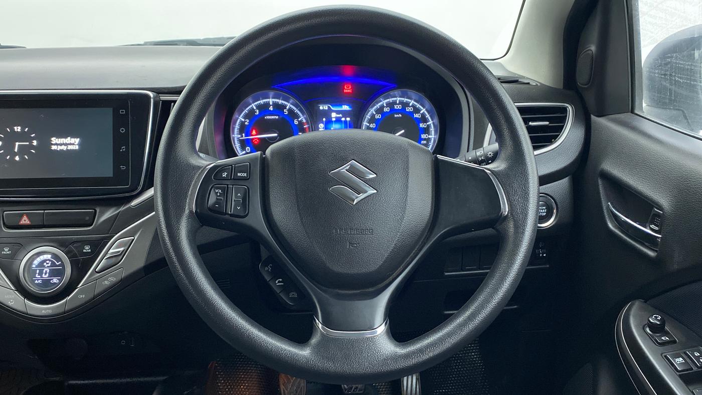 2020 Maruti Baleno ZETA PETROL 1.2, Petrol, Manual, 21,605 km, Steering Wheel Close Up