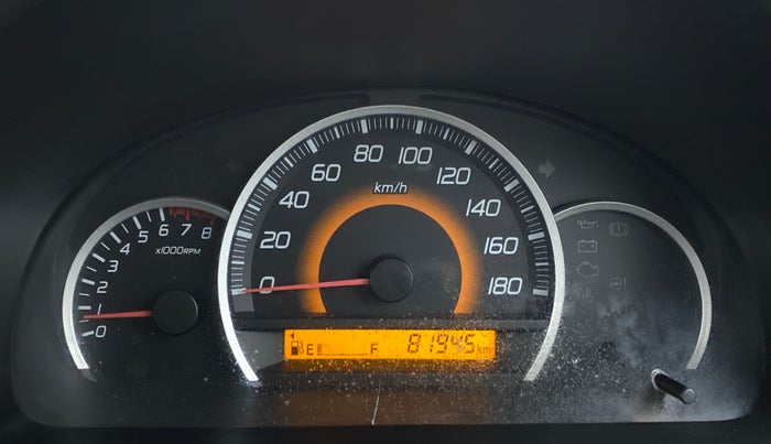 2014 Maruti Wagon R 1.0 VXI, Petrol, Manual, 81,983 km, Odometer Image