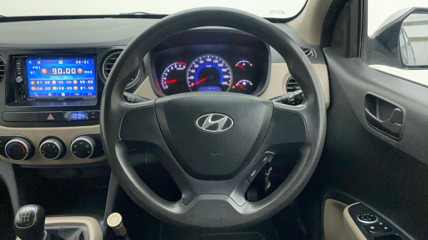 2013 Hyundai Grand i10 MAGNA 1.2 KAPPA VTVT, Petrol, Manual, 55,136 km, Steering Wheel Close Up