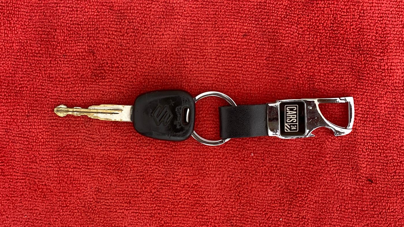2010 Maruti Wagon R 1.0 LXI, Petrol, Manual, 1,09,513 km, Key Close Up