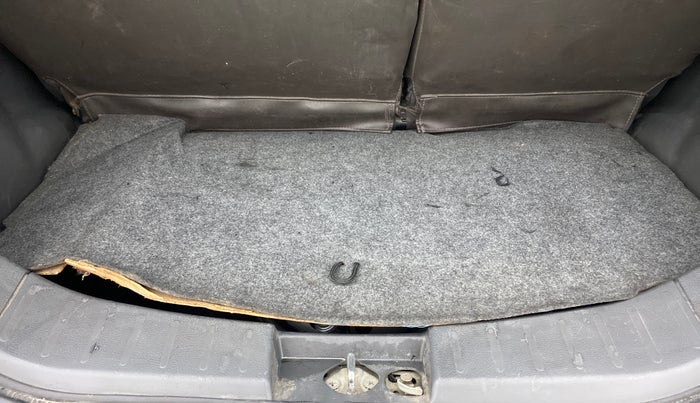 2010 Maruti Wagon R 1.0 LXI, Petrol, Manual, 1,09,513 km, Boot Inside