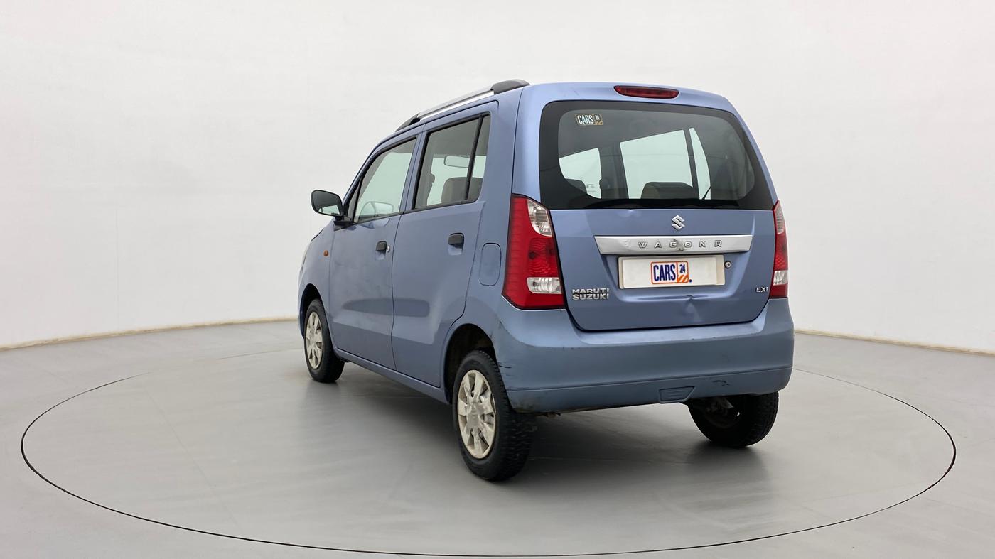 2010 Maruti Wagon R 1.0 LXI, Petrol, Manual, 1,09,513 km, Left Back Diagonal