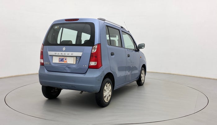 2010 Maruti Wagon R 1.0 LXI, Petrol, Manual, 1,09,513 km, Right Back Diagonal