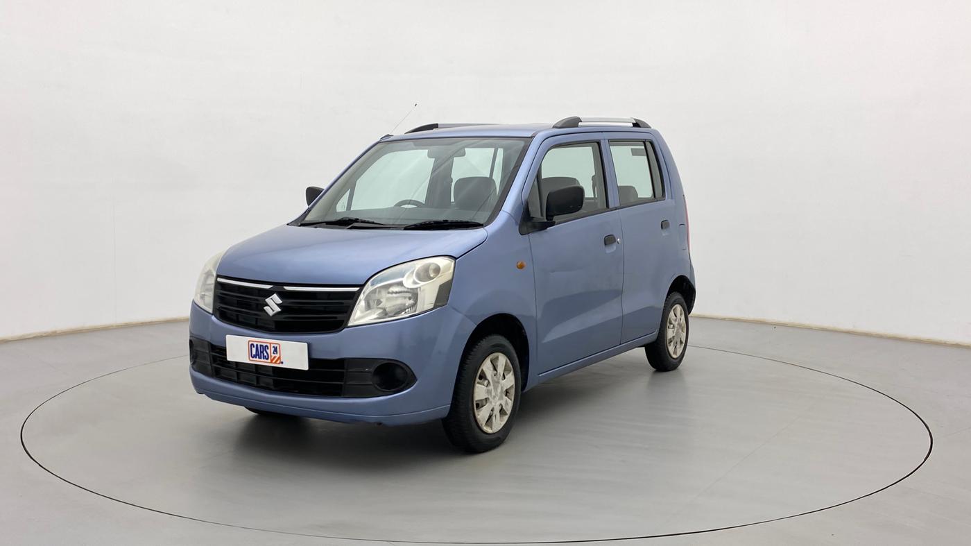2010 Maruti Wagon R 1.0 LXI, Petrol, Manual, 1,09,513 km, Left Front Diagonal