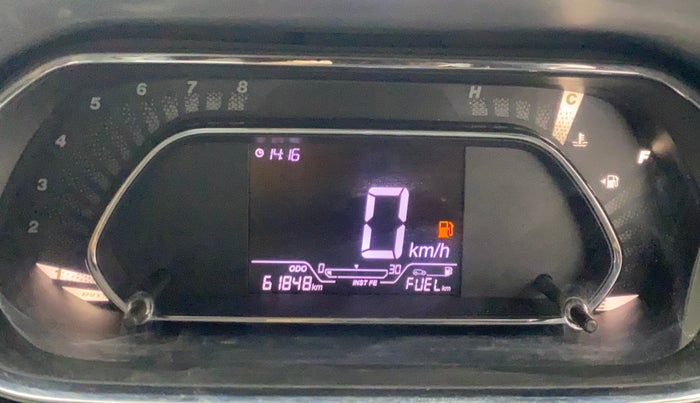 2021 Tata TIGOR XZ PLUS PETROL, Petrol, Manual, 61,881 km, Odometer Image