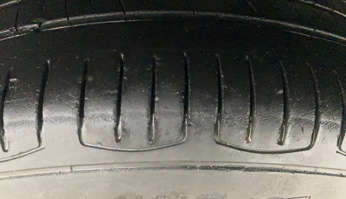 2021 Tata TIGOR XZ PLUS PETROL, Petrol, Manual, 61,881 km, Left Front Tyre Tread