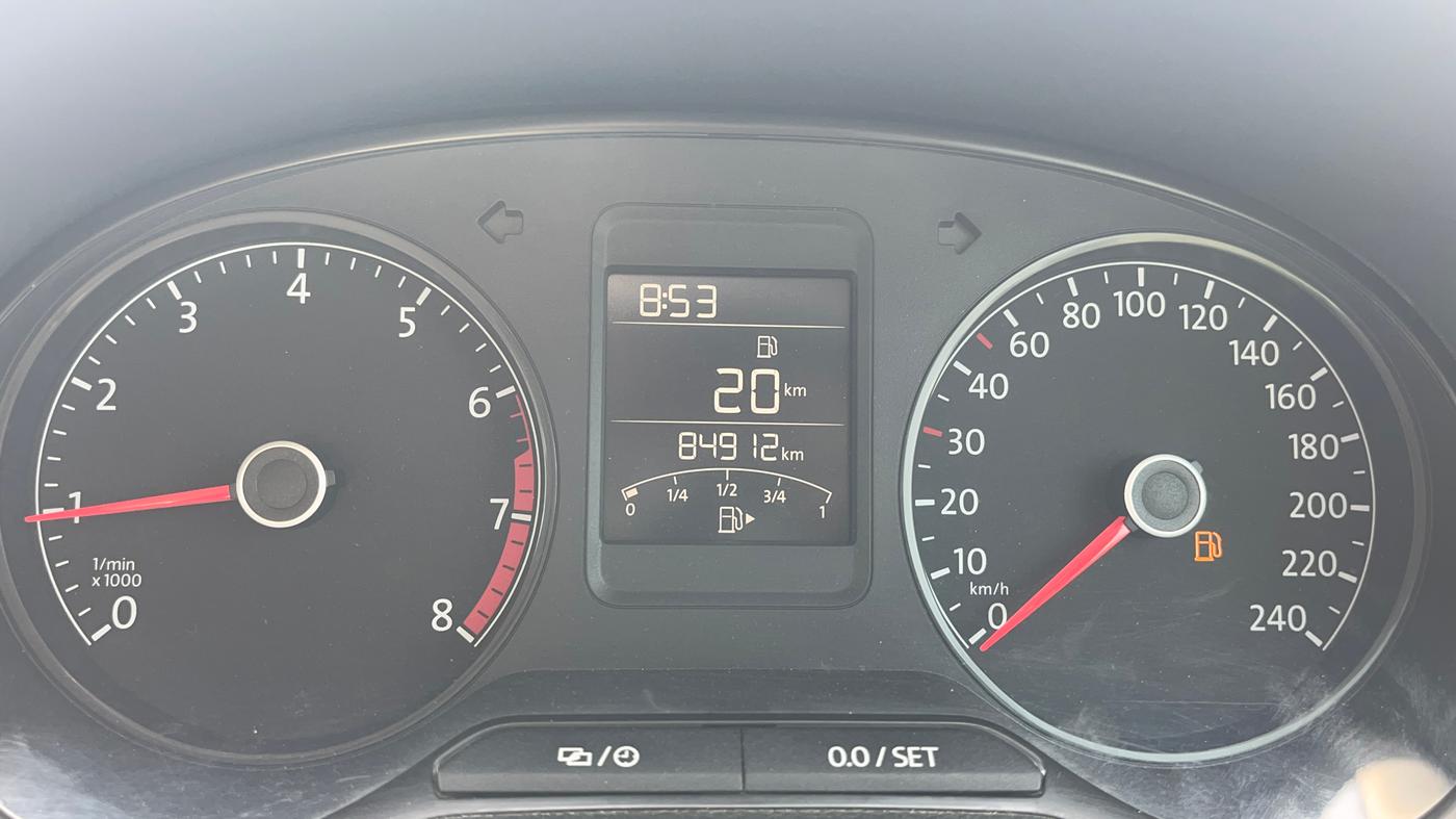 2020 Volkswagen Vento HIGHLINE PLUS 1.0L TSI, Petrol, Manual, 84,926 km, Odometer Image