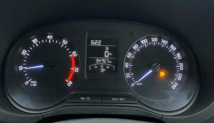 2021 Skoda Rapid MONTE CARLO TSI, Petrol, Manual, 34,757 km, Odometer Image