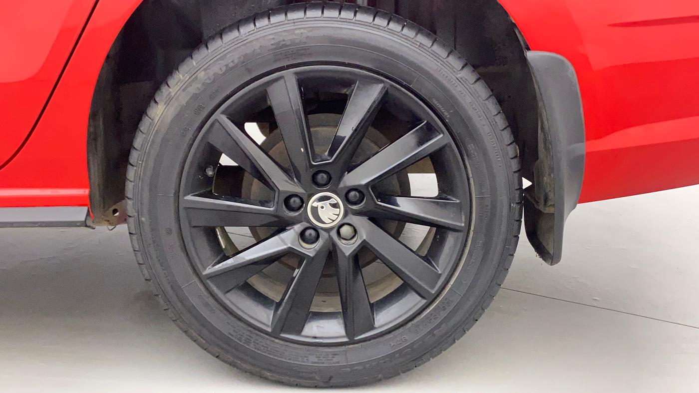 2021 Skoda Rapid MONTE CARLO TSI, Petrol, Manual, 34,757 km, Left Rear Wheel