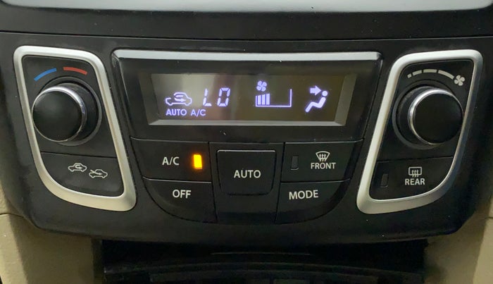 2017 Maruti Ciaz ALPHA 1.4 PETROL, Petrol, Manual, 77,919 km, Automatic Climate Control