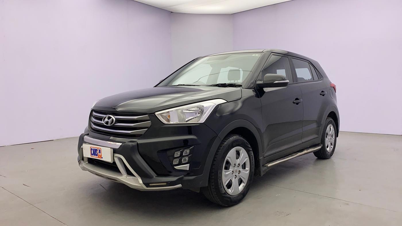 2017 Hyundai Creta E PLUS 1.4 DIESEL, Diesel, Manual, 91,960 km, Left Front Diagonal