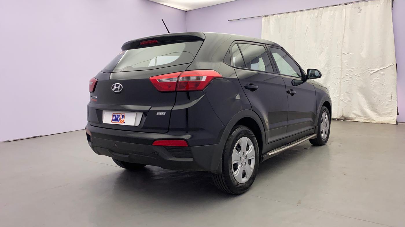 2017 Hyundai Creta E PLUS 1.4 DIESEL, Diesel, Manual, 91,960 km, Right Back Diagonal