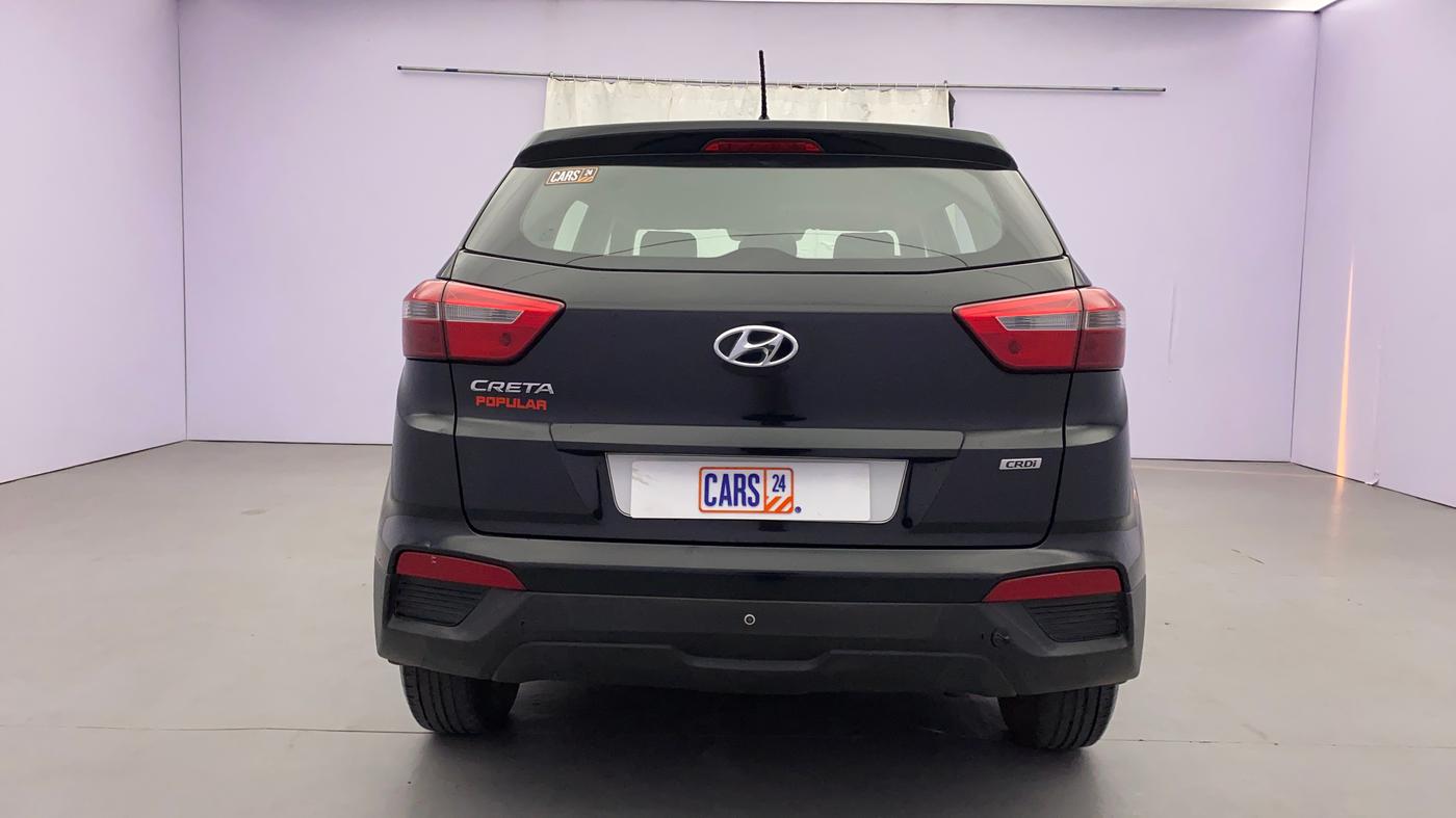 2017 Hyundai Creta E PLUS 1.4 DIESEL, Diesel, Manual, 91,960 km, Back/Rear