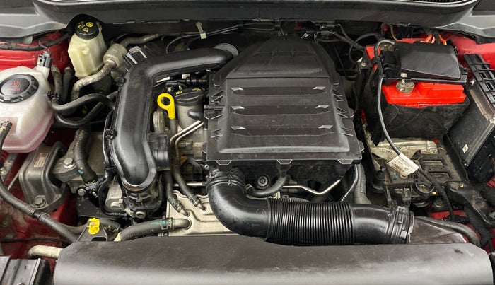 2021 Skoda KUSHAQ STYLE 1.0L TSI MT, Petrol, Manual, 26,831 km, Engine View