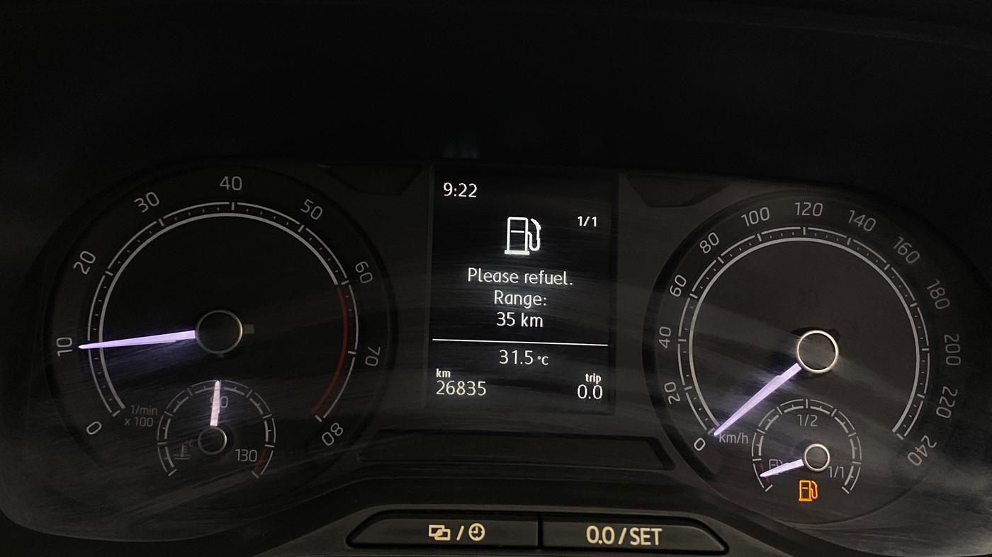 2021 Skoda KUSHAQ STYLE 1.0L TSI MT, Petrol, Manual, 26,890 km, Odometer Image