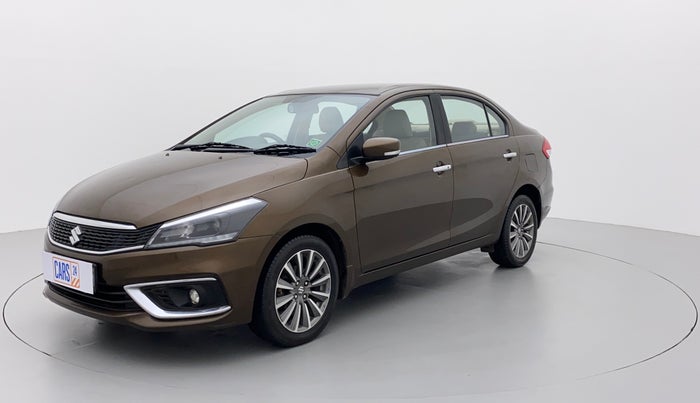 2018 Maruti Ciaz ALPHA  AT 1.5 SHVS PETROL, Petrol, Automatic, 1,19,576 km, Left Front Diagonal