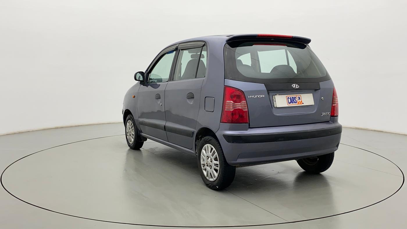 2011 Hyundai Santro Xing GLS, Petrol, Manual, 73,091 km, Left Back Diagonal