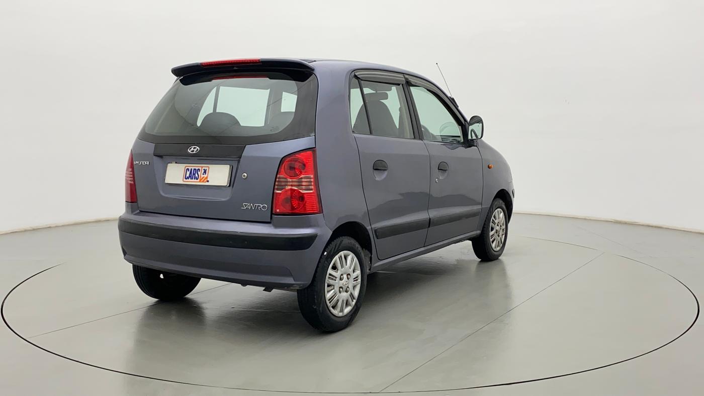 2011 Hyundai Santro Xing GLS, Petrol, Manual, 73,091 km, Right Back Diagonal