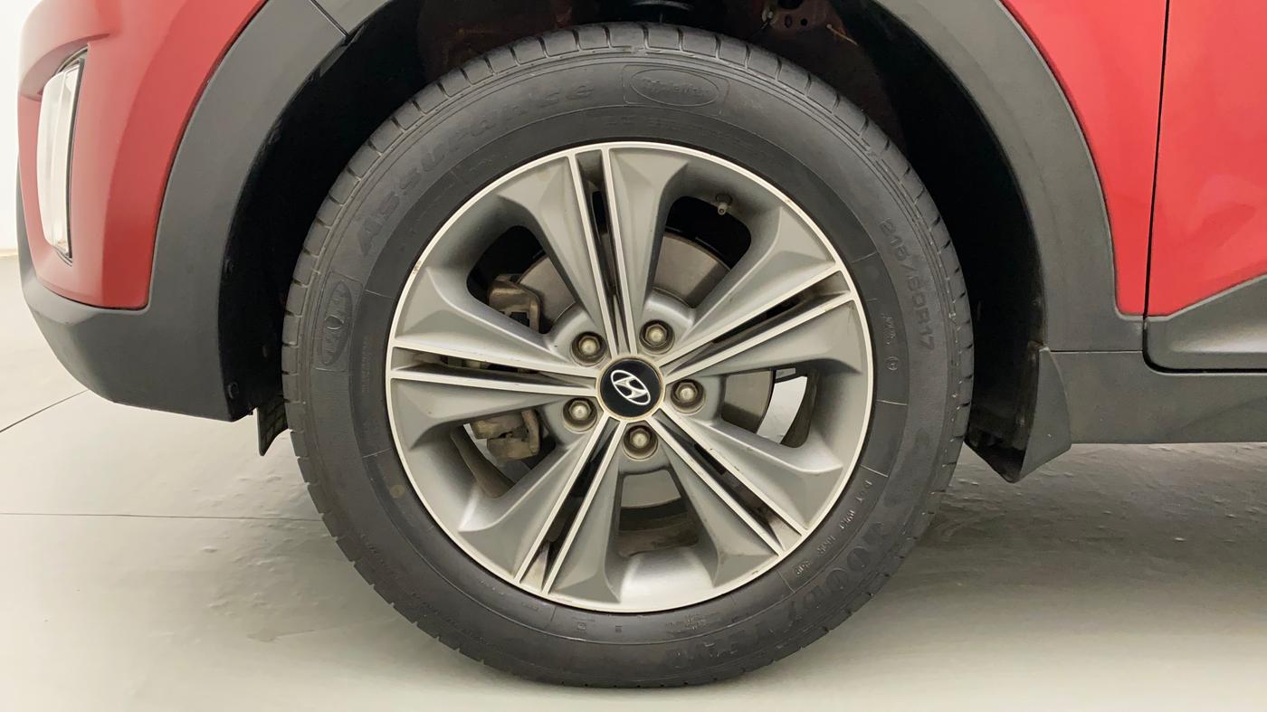 2016 Hyundai Creta SX PLUS AT 1.6 PETROL, Petrol, Automatic, 90,739 km, Left Front Wheel