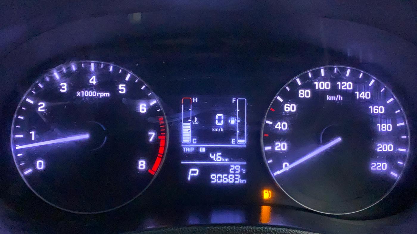 2016 Hyundai Creta SX PLUS AT 1.6 PETROL, Petrol, Automatic, 90,739 km, Odometer Image