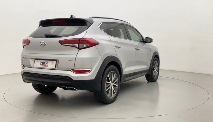 2017 Hyundai Tucson 2WD AT GLS DIESEL, Diesel, Automatic, 91,417 km, Right Back Diagonal