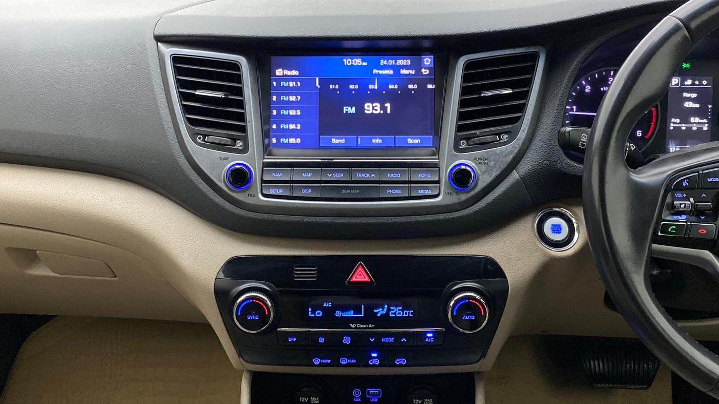 2017 Hyundai Tucson 2WD AT GLS DIESEL, Diesel, Automatic, 91,417 km, Air Conditioner