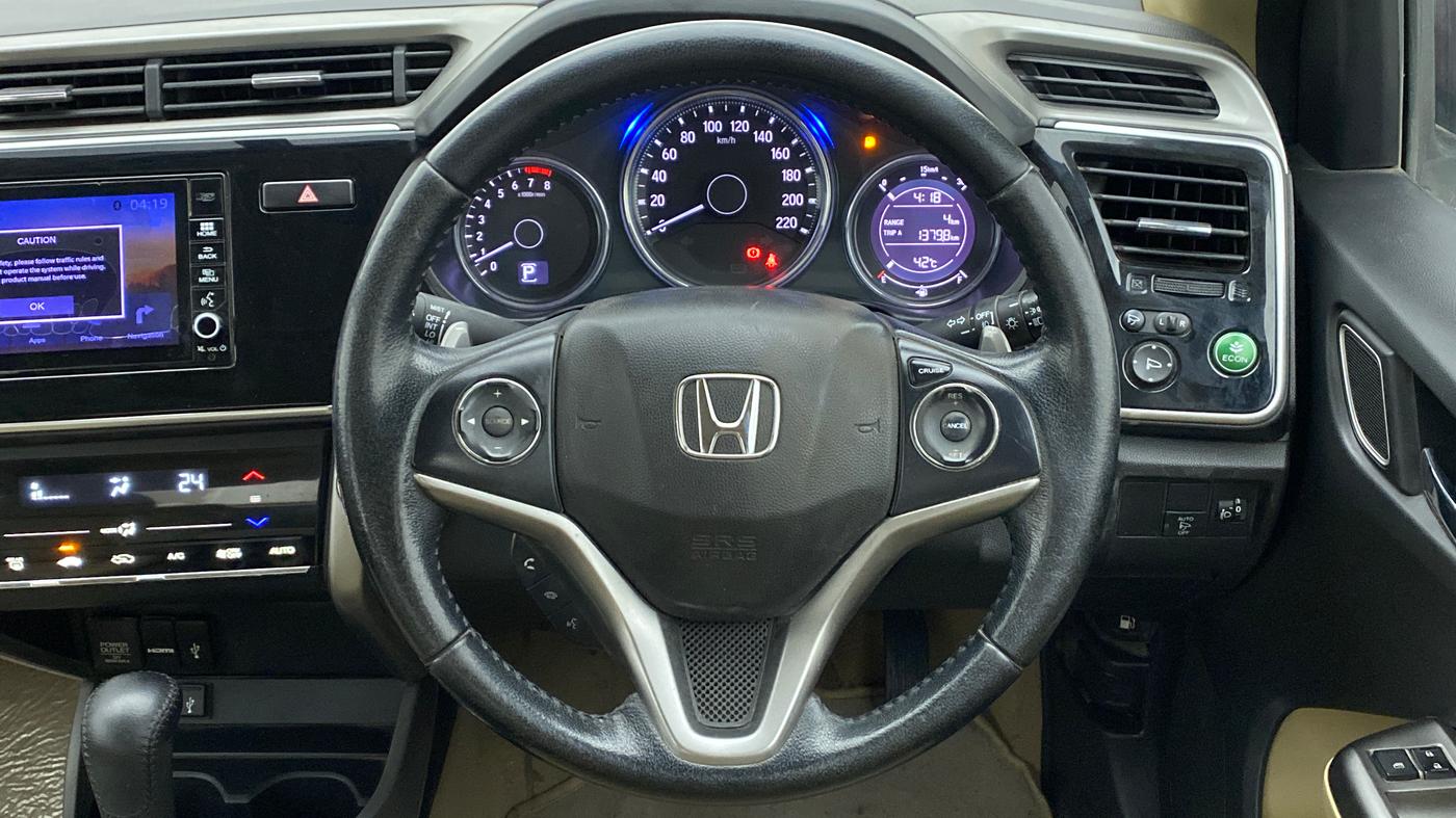2017 Honda City 1.5L I-VTEC VX CVT, Petrol, Automatic, 70,660 km, Steering Wheel Close Up