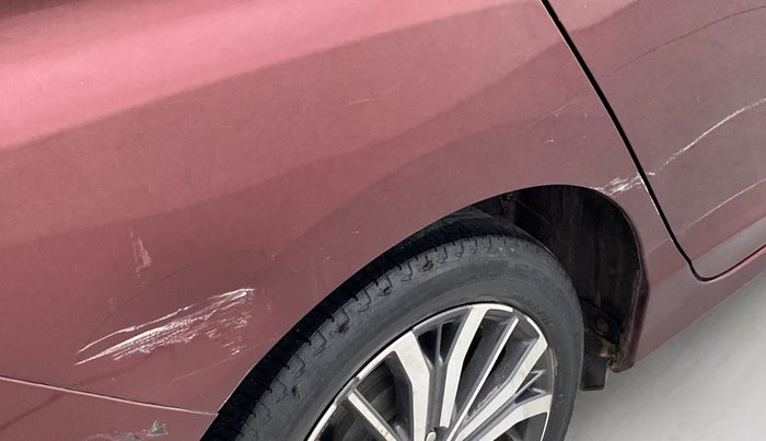 2017 Honda City 1.5L I-VTEC VX CVT, Petrol, Automatic, 70,660 km, Right quarter panel - Minor scratches