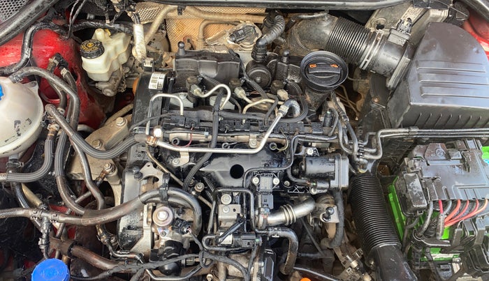 2013 Volkswagen Polo HIGHLINE DIESEL, Diesel, Manual, 1,47,745 km, Engine View