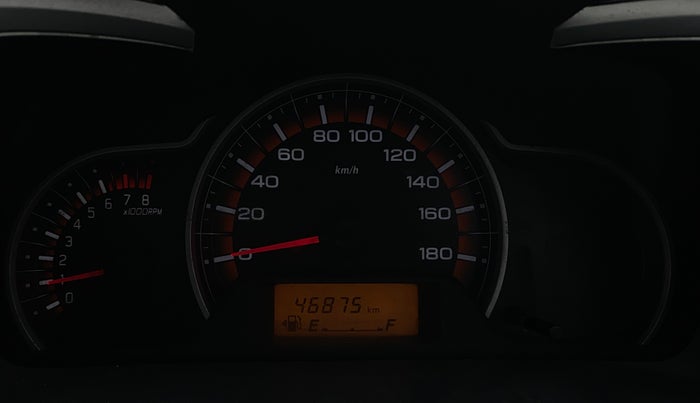 2016 Maruti Alto K10 VXI, Petrol, Manual, 46,869 km, Odometer Image