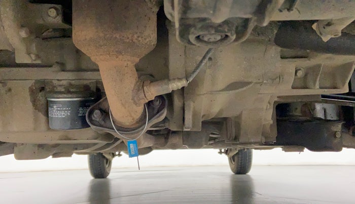 2018 Maruti Wagon R 1.0 LXI CNG, CNG, Manual, 27,774 km, Front Underbody