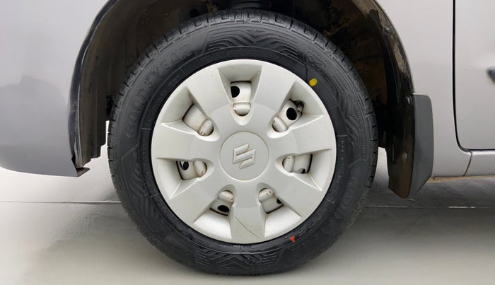 2018 Maruti Wagon R 1.0 LXI CNG, CNG, Manual, 27,774 km, Left Front Wheel