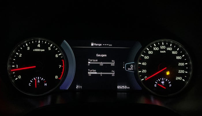 2019 KIA SELTOS GTX PLUS 1.4 PETROL, Petrol, Manual, 65,140 km, Odometer Image