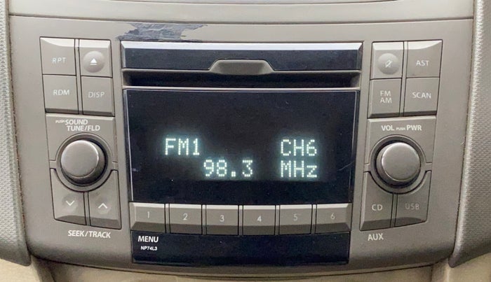 2013 Maruti Ertiga ZXI, Petrol, Manual, 1,12,343 km, Infotainment System