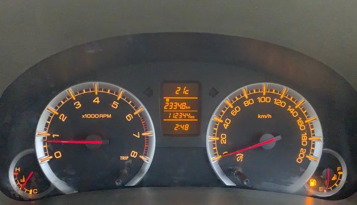 2013 Maruti Ertiga ZXI, Petrol, Manual, 1,12,343 km, Odometer Image