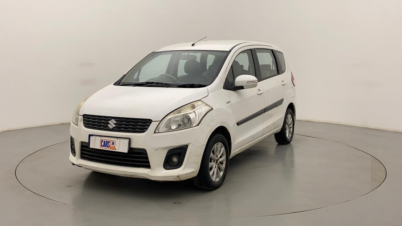 2013 Maruti Ertiga ZXI, Petrol, Manual, 1,12,343 km, Left Front Diagonal