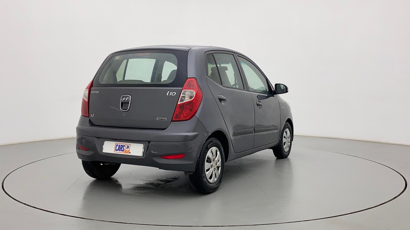 2010 Hyundai i10 MAGNA 1.2, Petrol, Manual, 56,709 km, Right Back Diagonal
