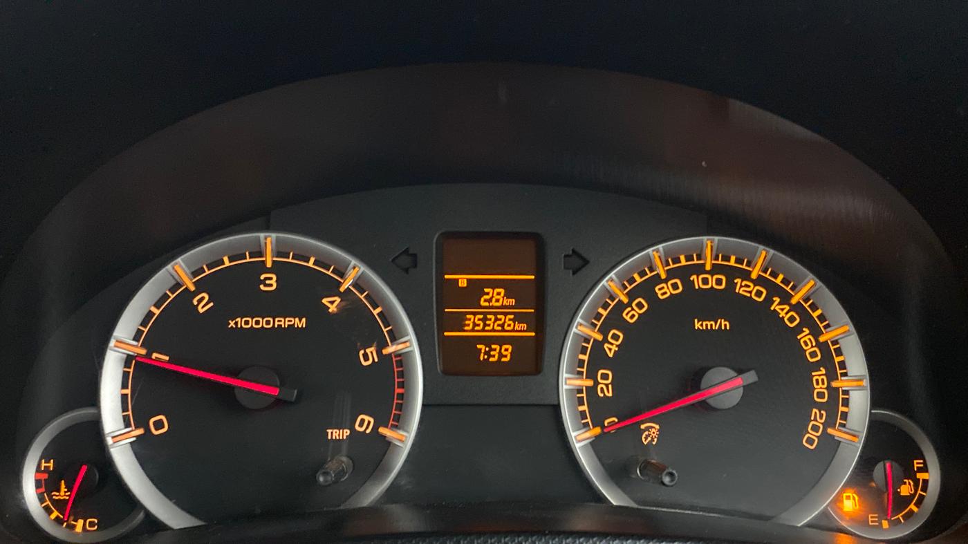 2012 Maruti Swift VDI, Diesel, Manual, 35,533 km, Odometer Image