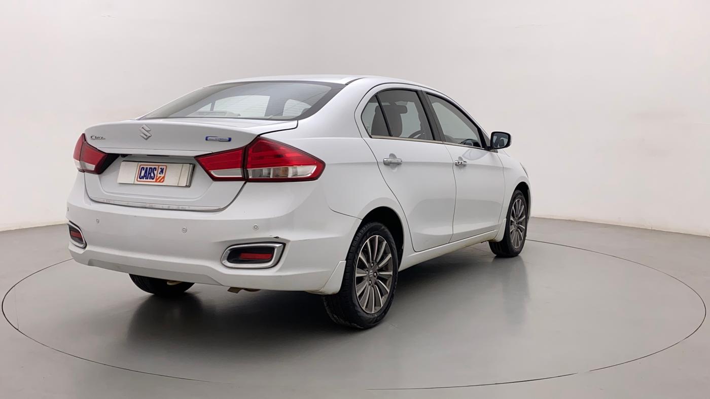 2020 Maruti Ciaz ALPHA  AT 1.5 SHVS PETROL, Petrol, Automatic, 70,166 km, Right Back Diagonal