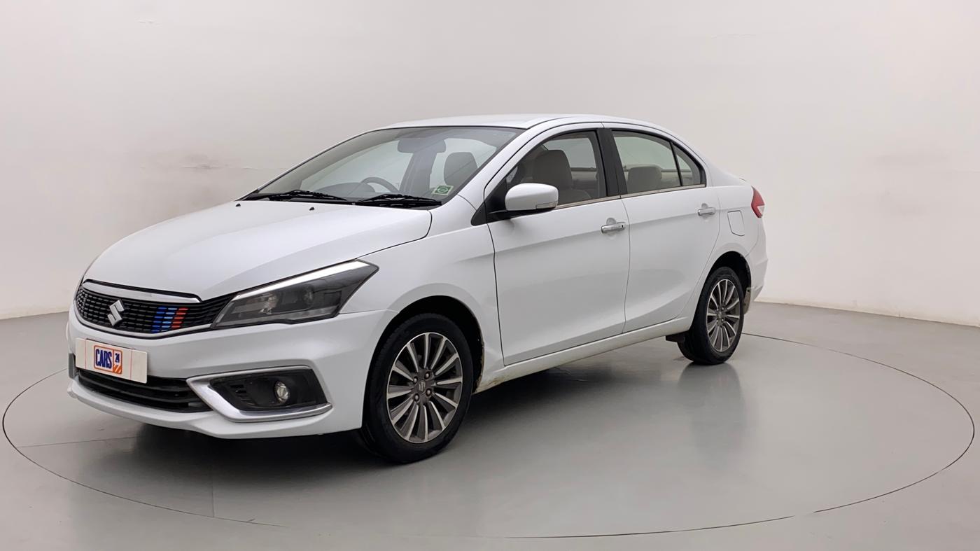 2020 Maruti Ciaz ALPHA  AT 1.5 SHVS PETROL, Petrol, Automatic, 70,166 km, Left Front Diagonal