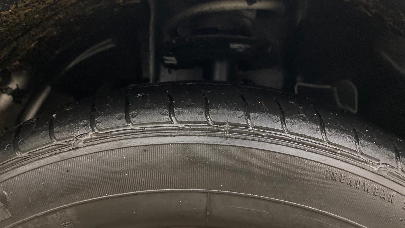 2021 Tata Tiago XZA PLUS PETROL, Petrol, Automatic, 23,272 km, Right Front Tyre Tread
