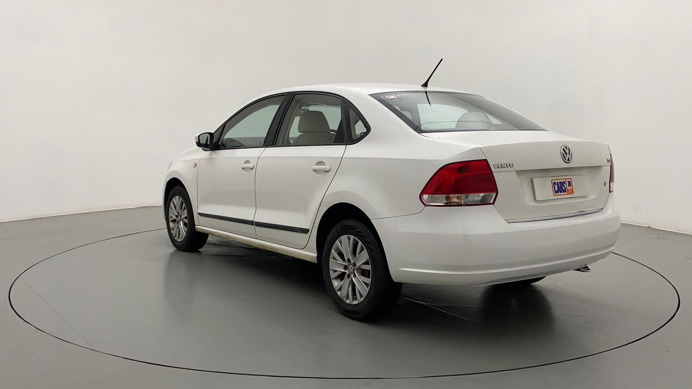 2015 Volkswagen Vento HIGHLINE PETROL AT, Petrol, Automatic, 61,682 km, Left Back Diagonal