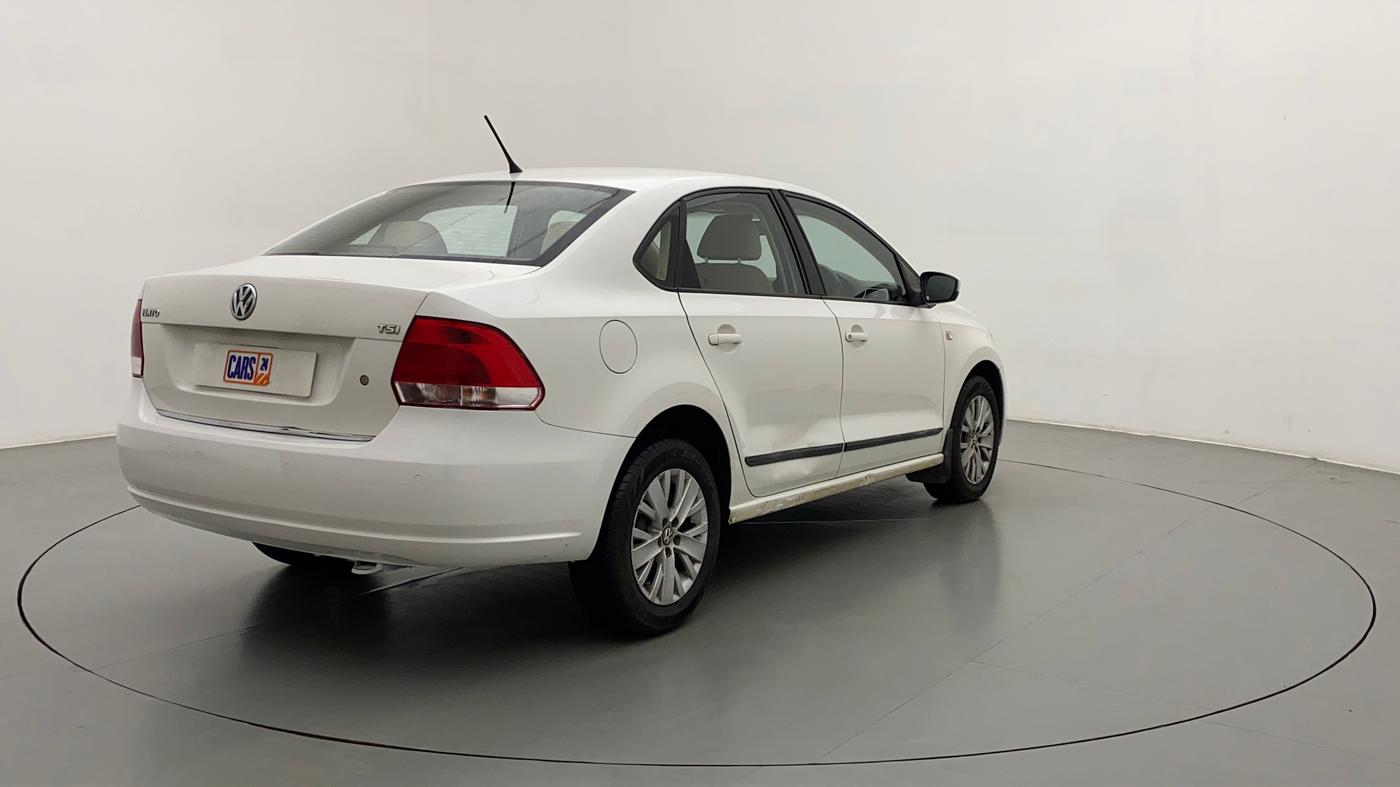2015 Volkswagen Vento HIGHLINE PETROL AT, Petrol, Automatic, 61,682 km, Right Back Diagonal