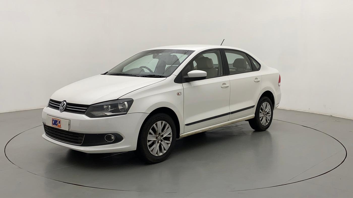 2015 Volkswagen Vento HIGHLINE PETROL AT, Petrol, Automatic, 61,682 km, Left Front Diagonal