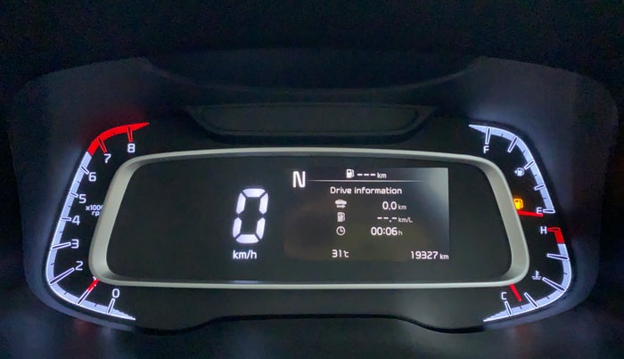 2020 KIA SONET GTX + 1.0 IMT, Petrol, Manual, 19,932 km, Odometer Image